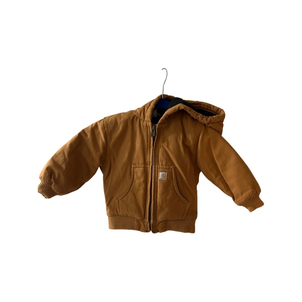 Carhartt insulated hooded toddler jacket